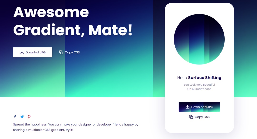 设计总监10秒就做出了漂亮的渐变背景图?用这个网站你也可以!