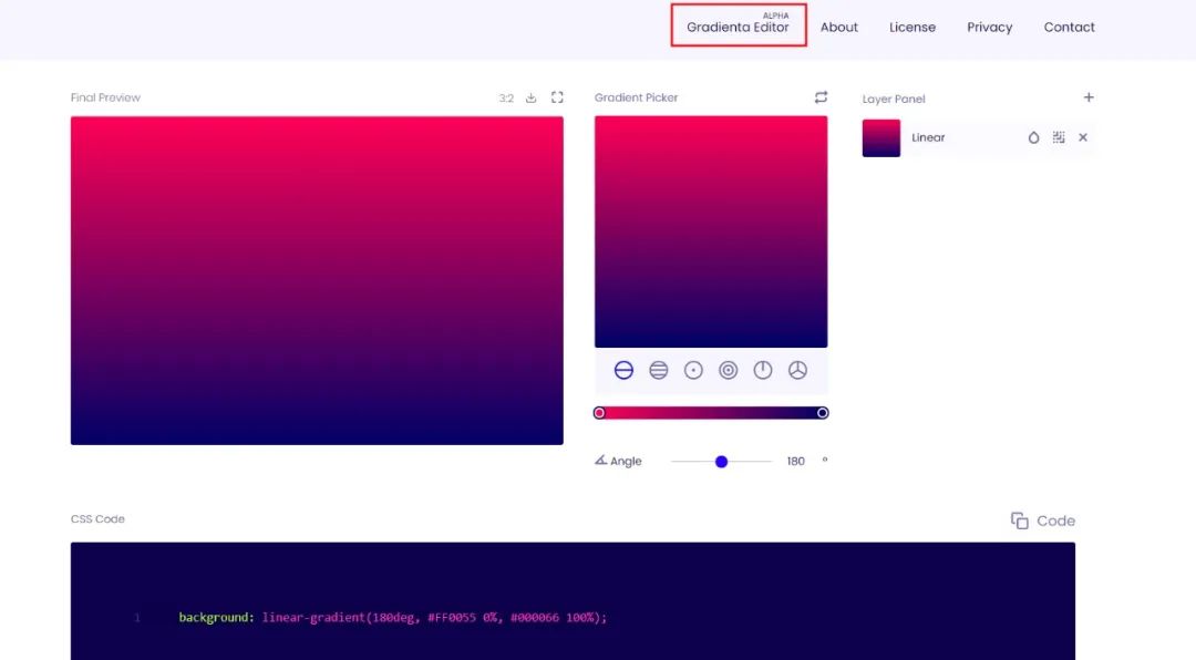 设计总监10秒就做出了漂亮的渐变背景图?用这个网站你也可以!