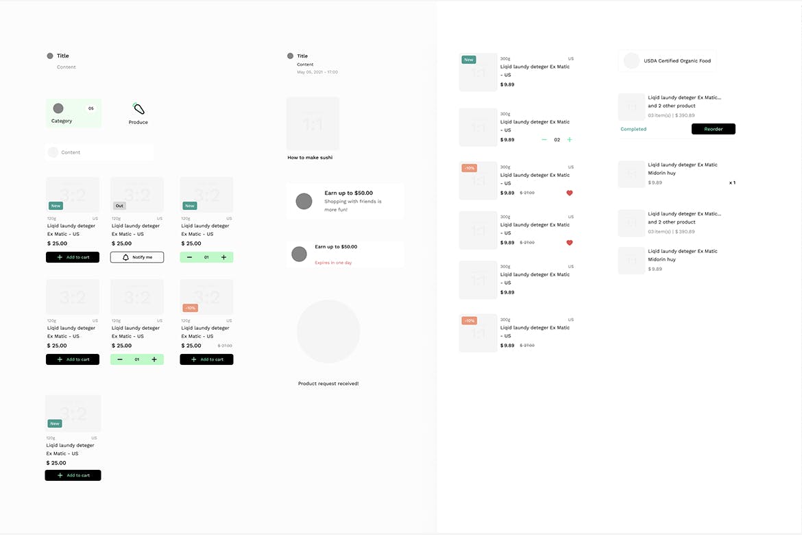 一套清晰完整的设计规范系统UI套装下载（FIG）