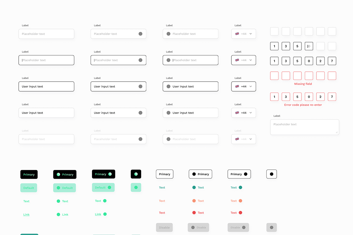 一套清晰完整的设计规范系统UI套装下载（FIG）