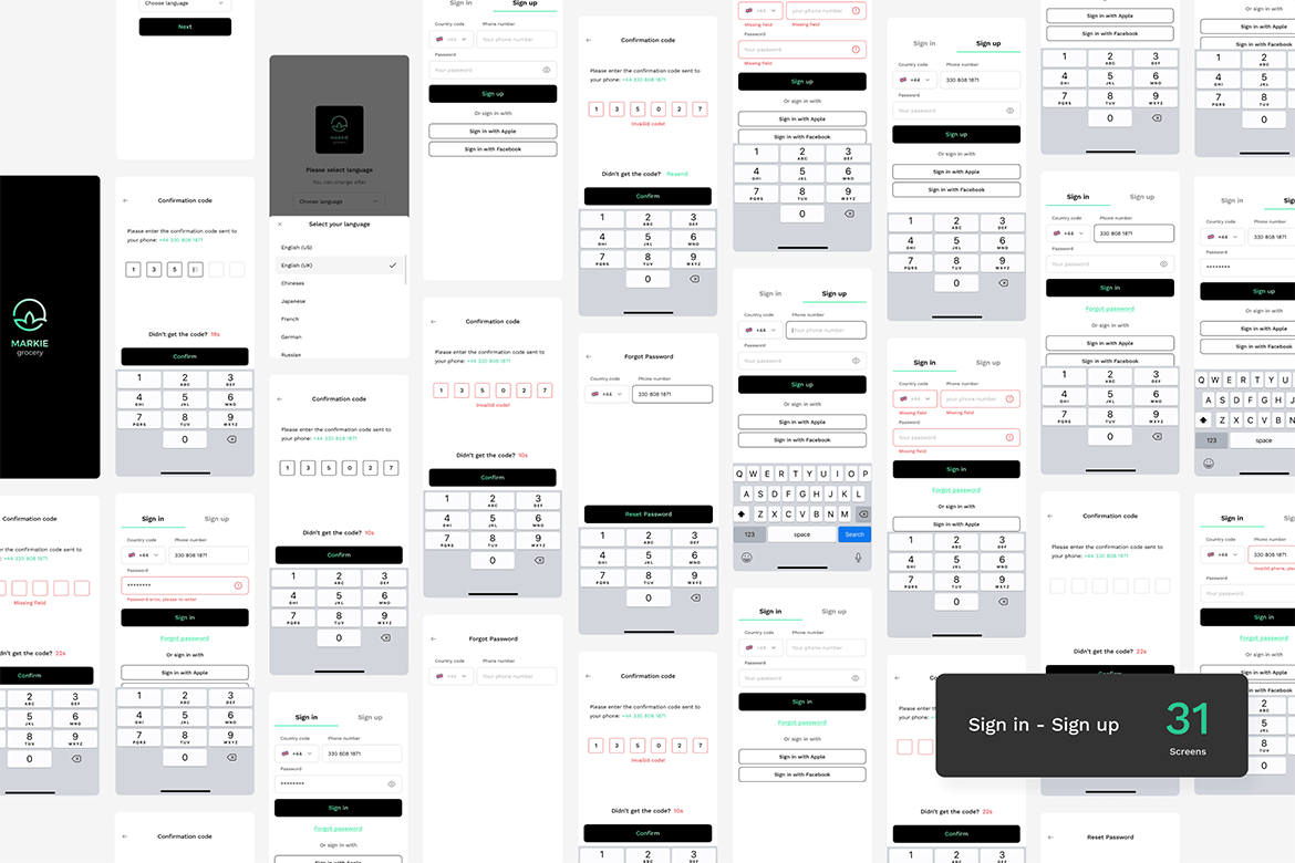 一套清晰完整的设计规范系统UI套装下载（FIG）