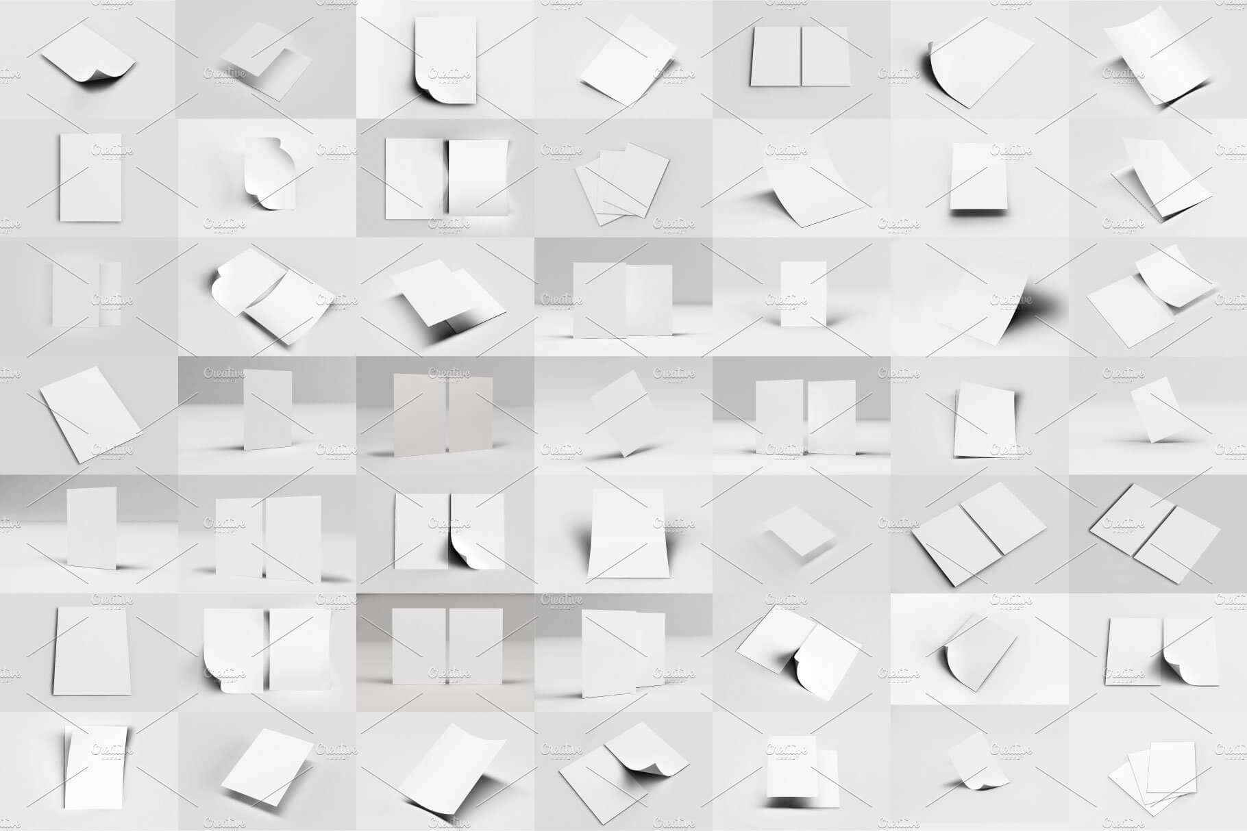 传单海报展示效果PSD机包素材