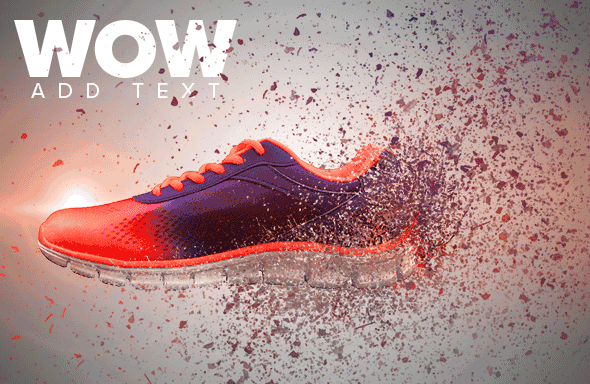 粒子爆炸分散GIF动画效果PS动作素材