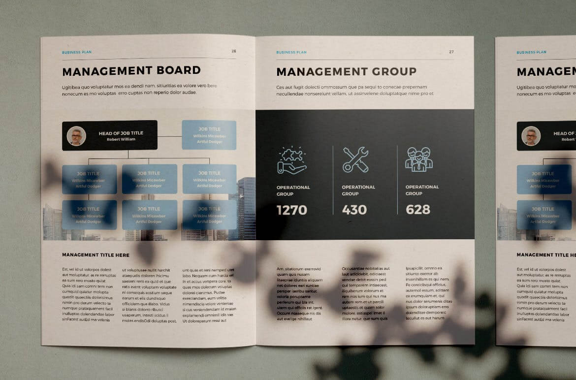 时尚高端大数据业务品牌宣传册VI手册房地产楼书设计素材模板