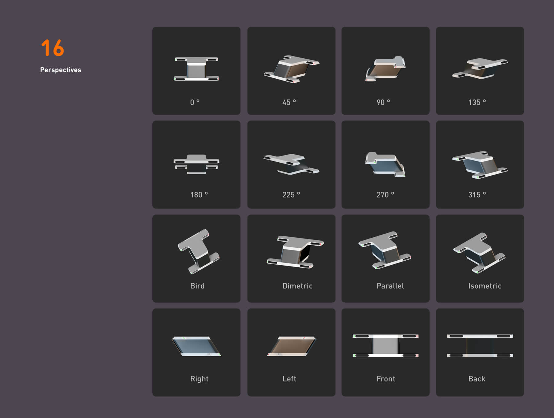 320个超有细节的运输工具3d车辆ICON精品素材