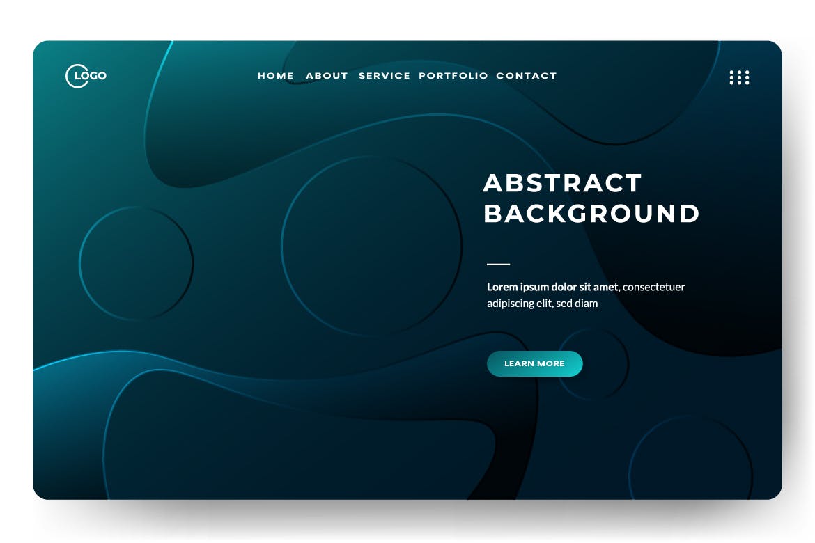 8个抽象的液体流动图片背景素材