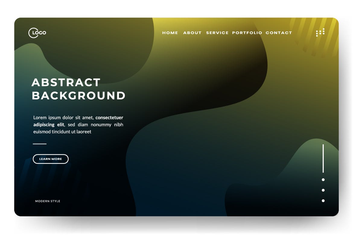 8个抽象的液体流动图片背景素材