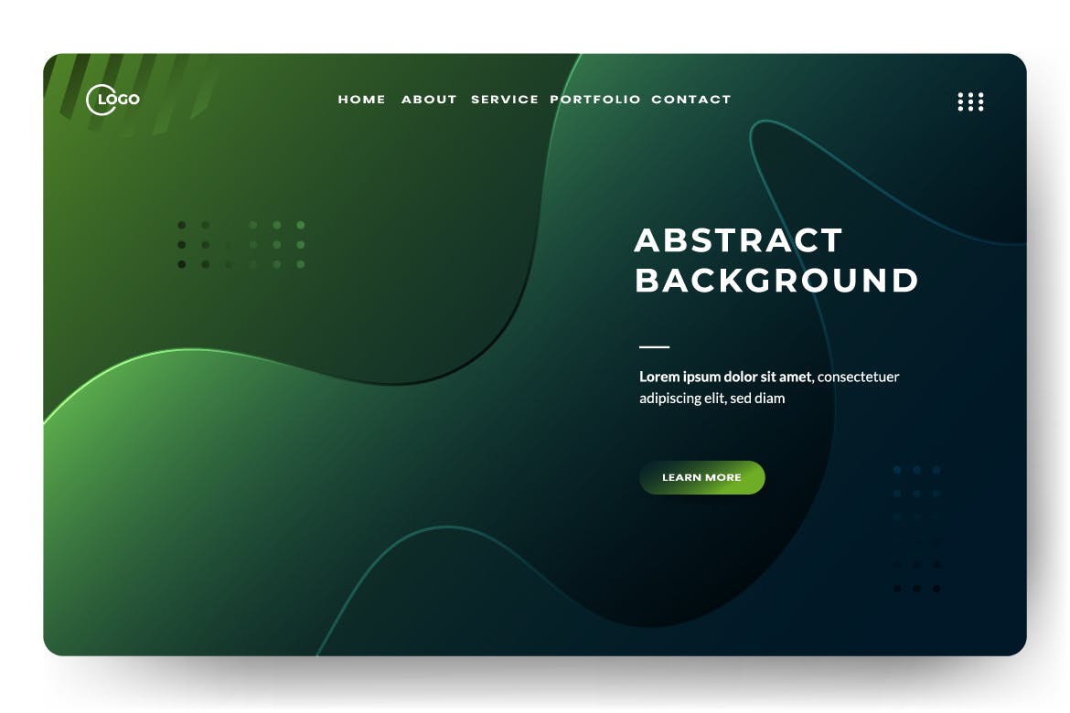 8个抽象的液体流动图片背景素材