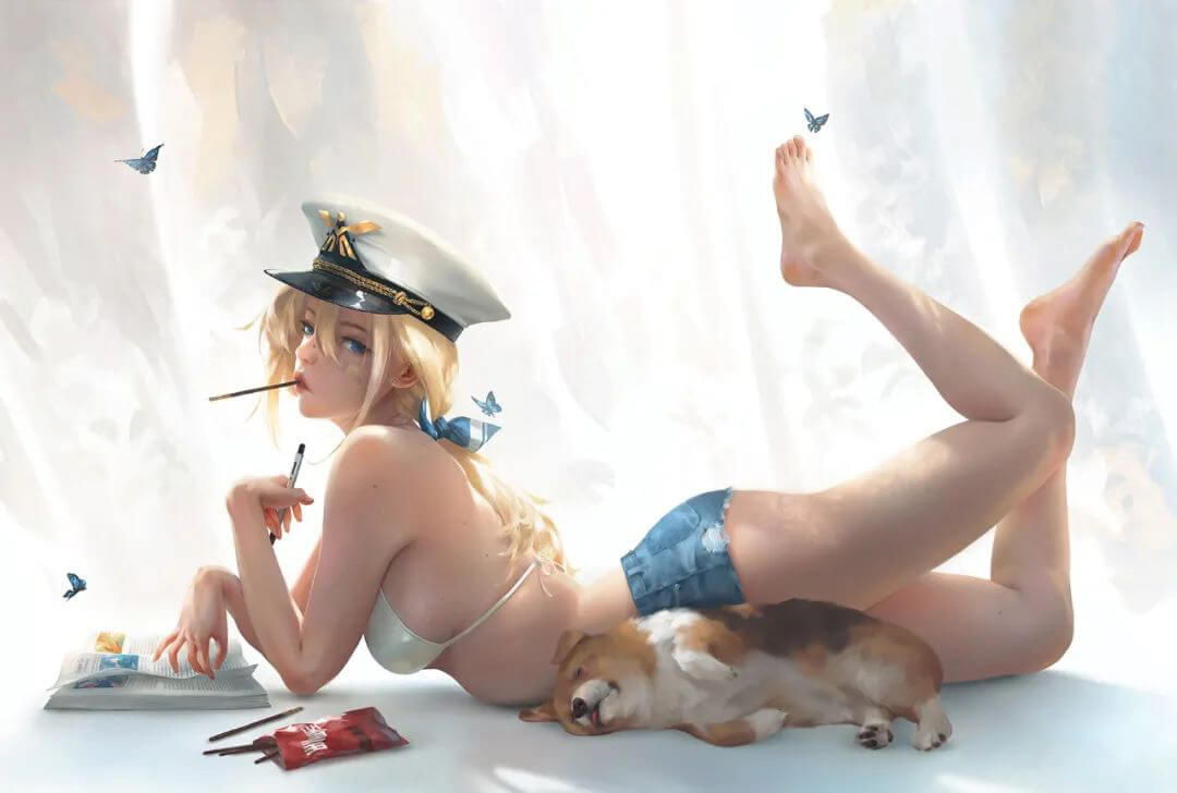 这些天仙级的小姐姐居然都是用PS画出来的！！一起学学用PS画画吧