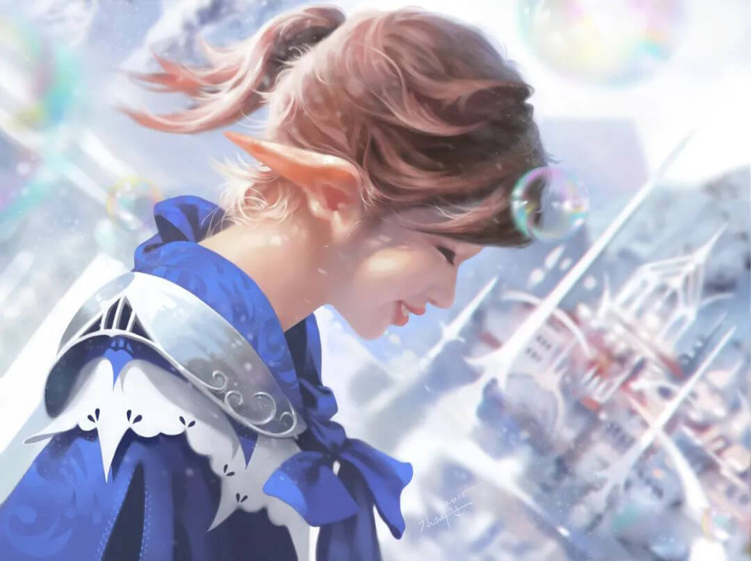 这些天仙级的小姐姐居然都是用PS画出来的！！一起学学用PS画画吧