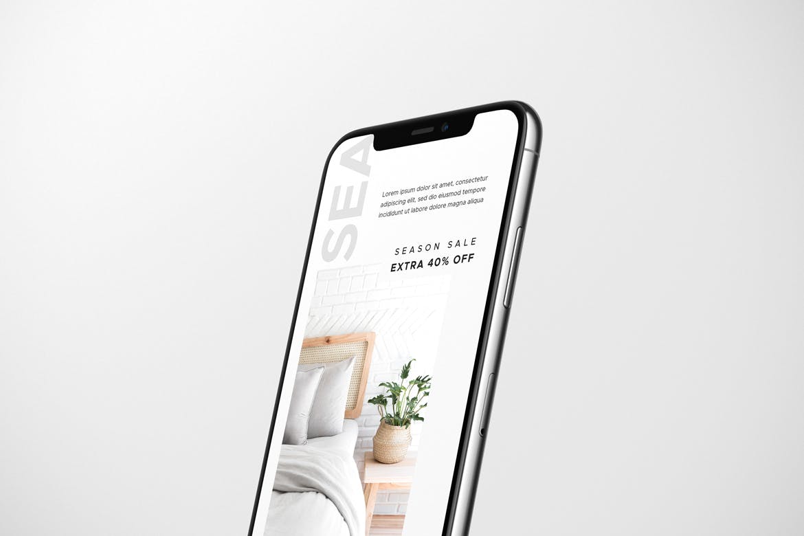 一套高品质手机APP UI样机展示PSD素材模型
