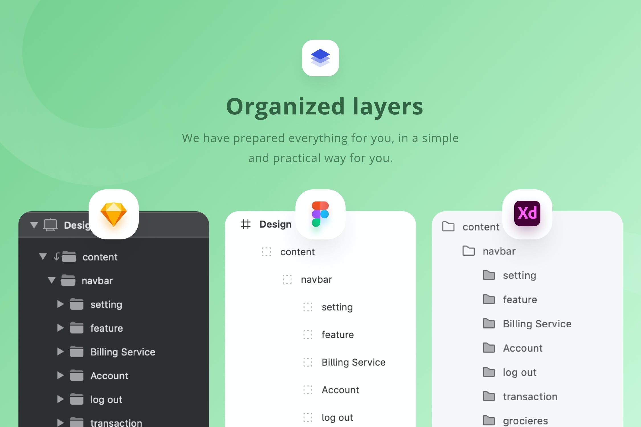 一套绿色网络安全App UI KIT素材包