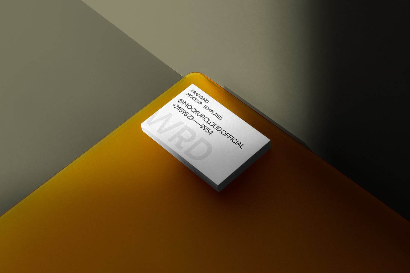 深色高端高品质品牌设计VI样机PSD素材包