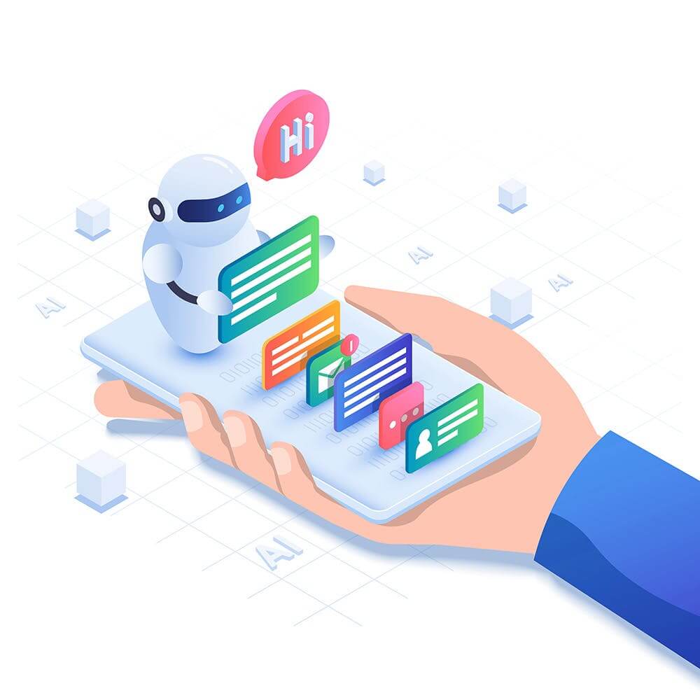 时尚高端2.5D立体等轴等距UI插画海报素材包