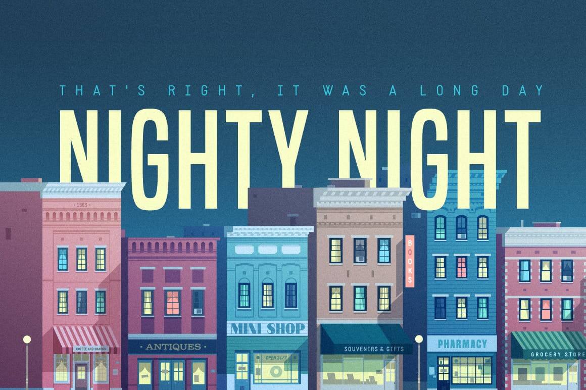 17个细节满满的房地产建筑楼房矢量插画素材合集