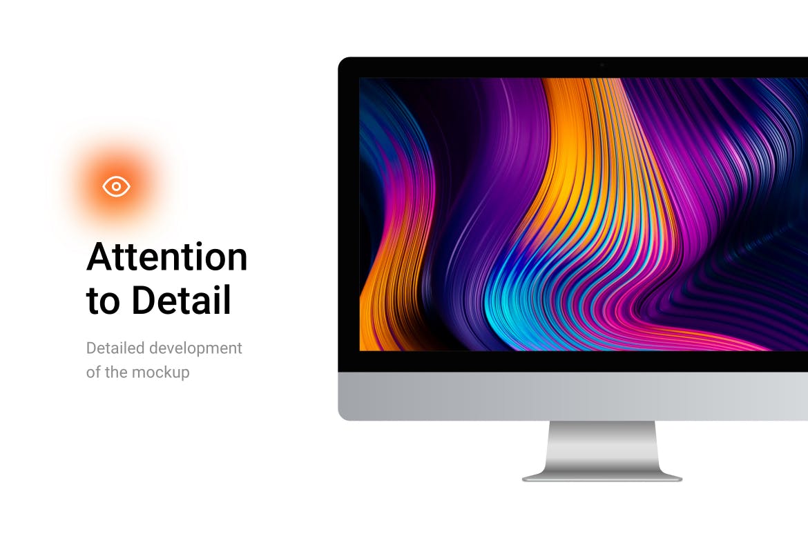 高端精致的iMac Pro电脑产品样机素材