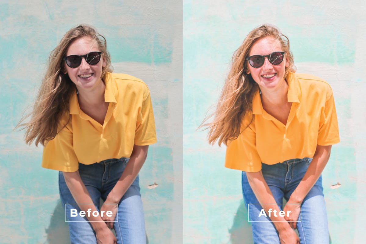 色彩非常艳丽的桌面和移动Lightroom预设