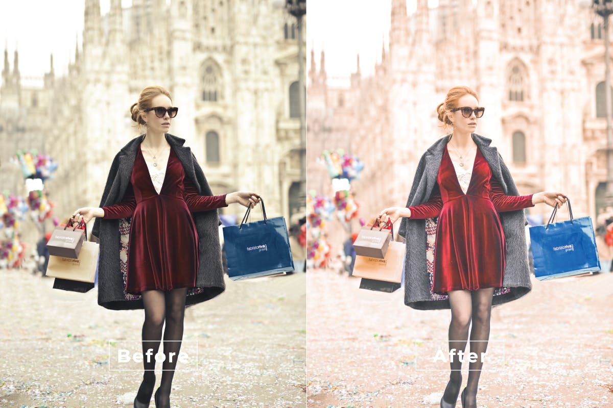 色彩非常艳丽的桌面和移动Lightroom预设