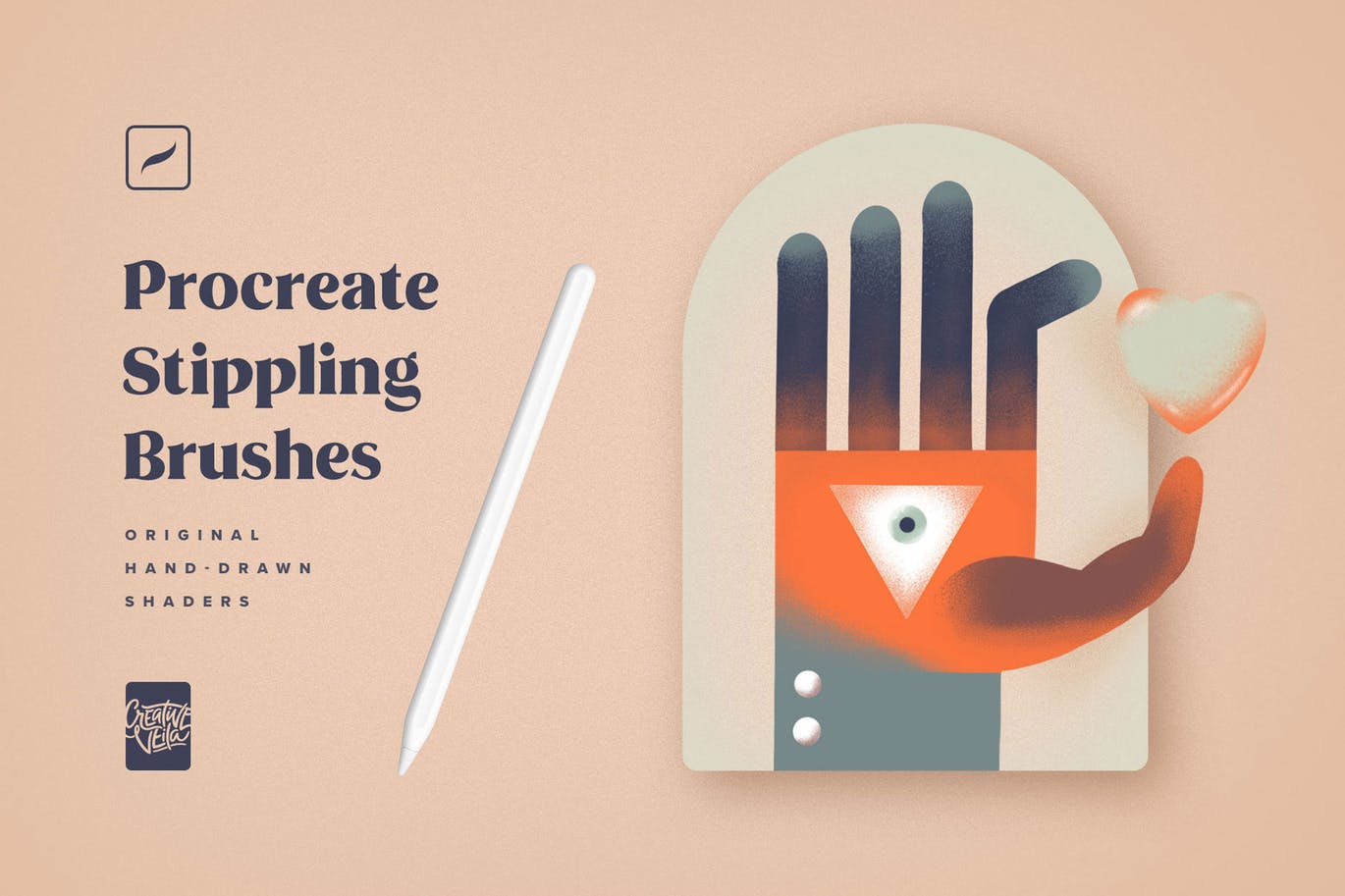 Procreate点彩笔刷大合集