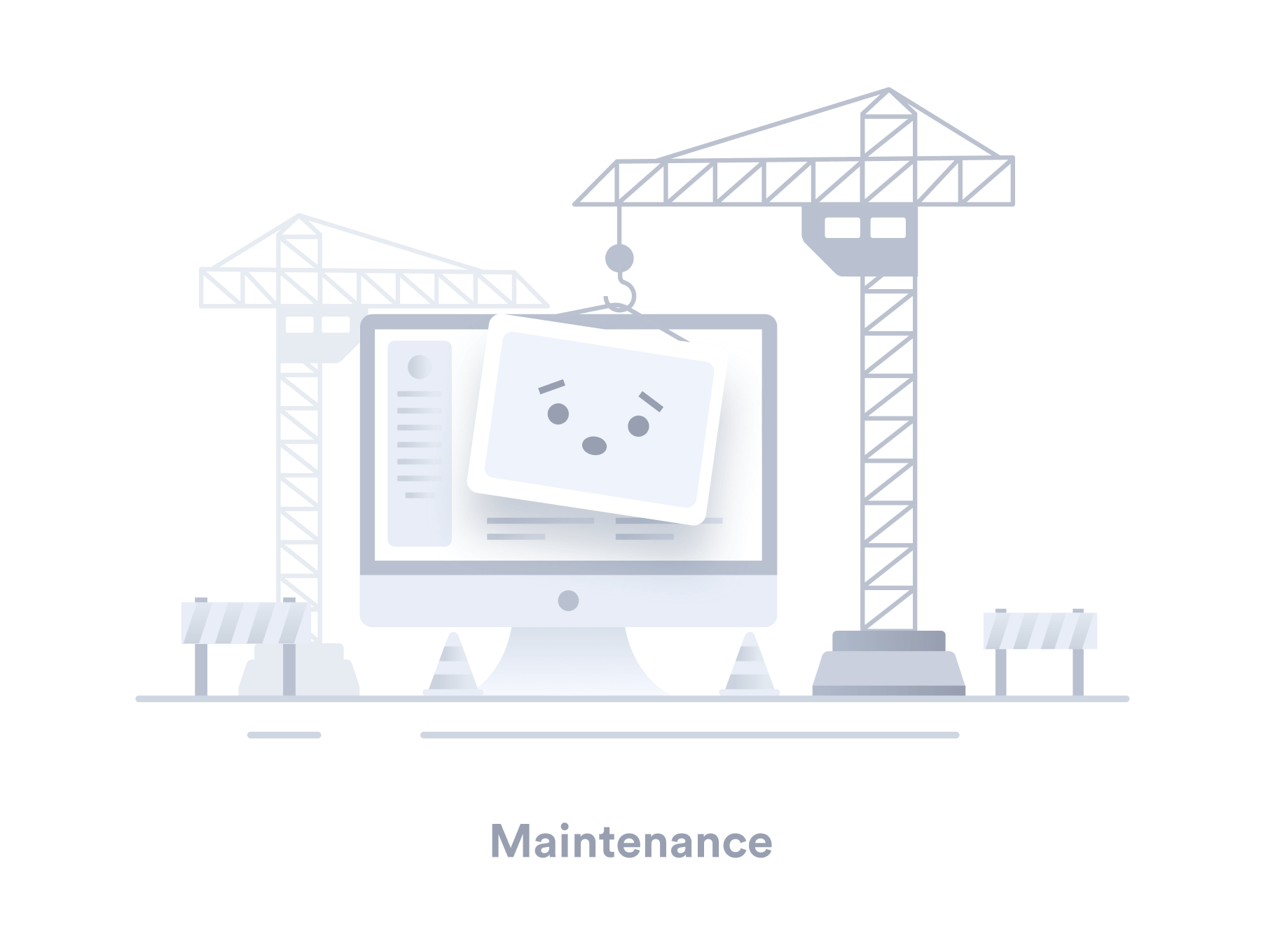 130个设计精致的空状态占位符图标