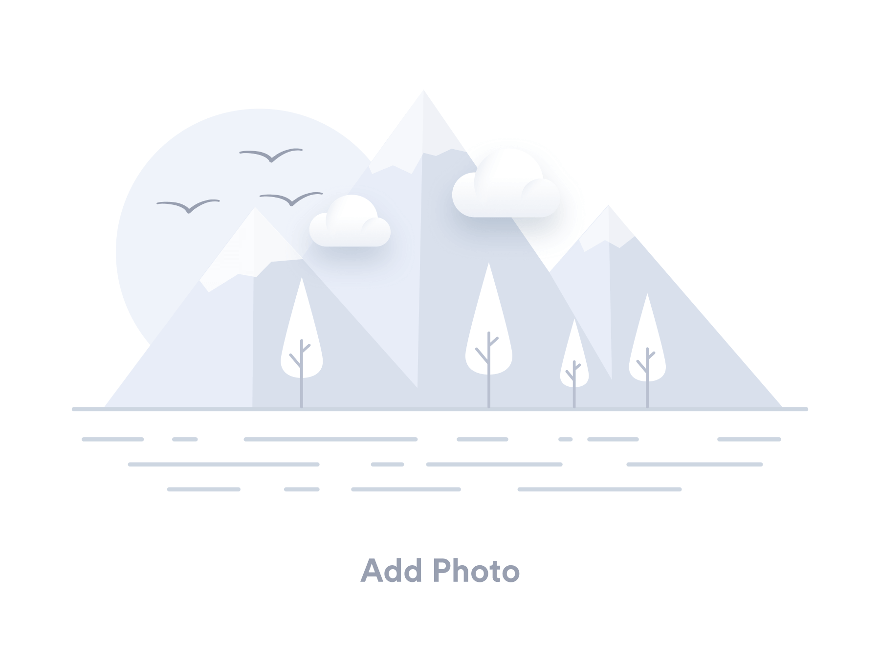 130个设计精致的空状态占位符图标