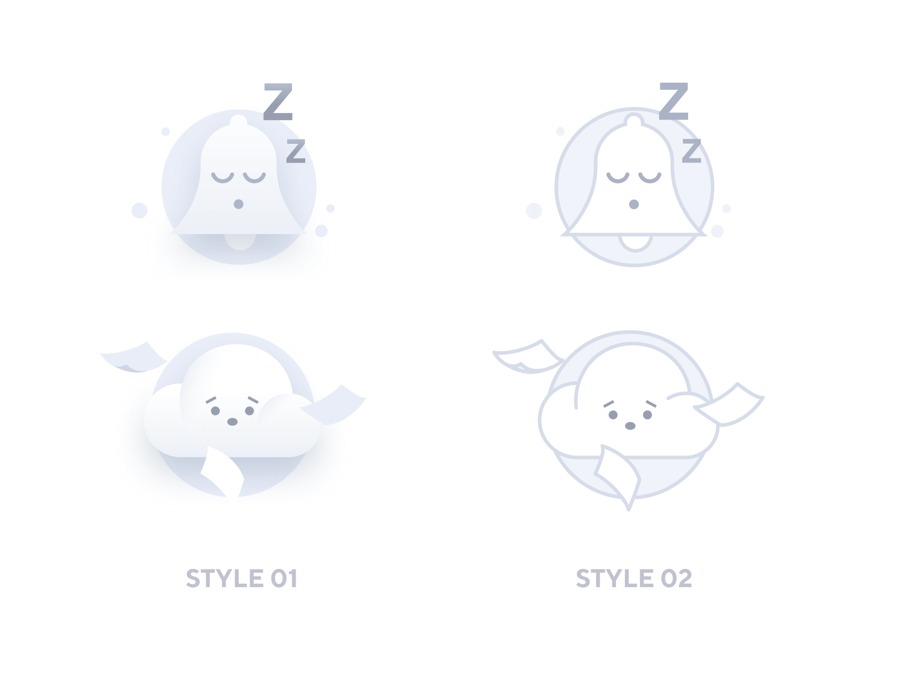 130个设计精致的空状态占位符图标