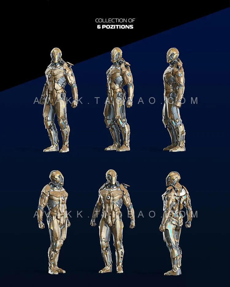 这些高精度3D模型！只有1%的设计师才拥有！