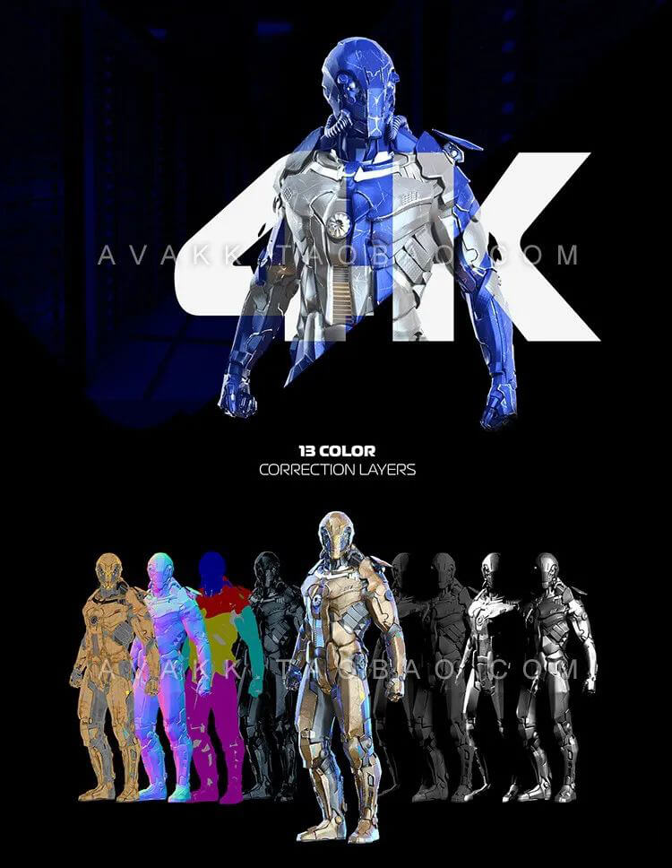 这些高精度3D模型！只有1%的设计师才拥有！