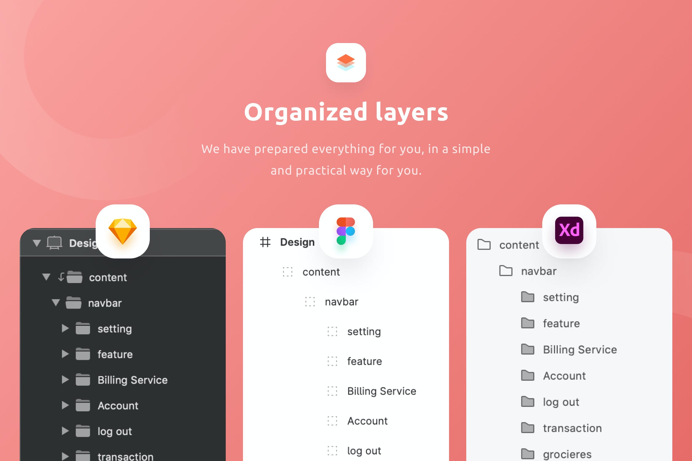 一套红色家政服务主题APP UI KIT素材