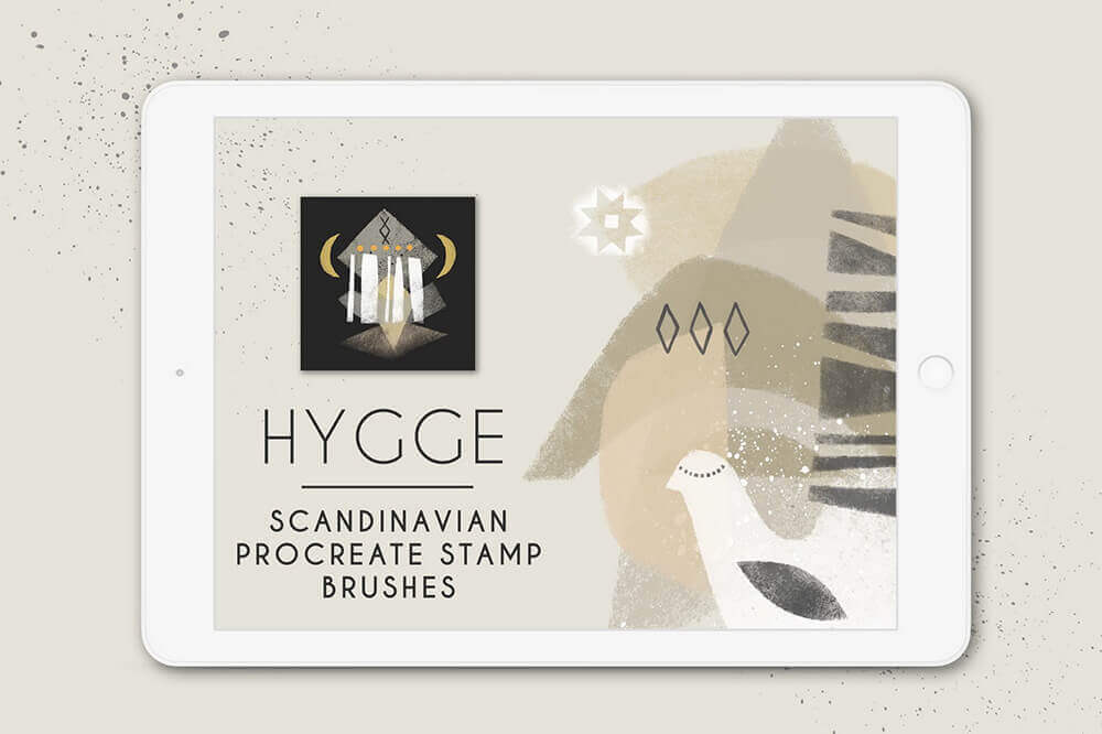 一套专业水彩艺术Procreate笔刷素材包