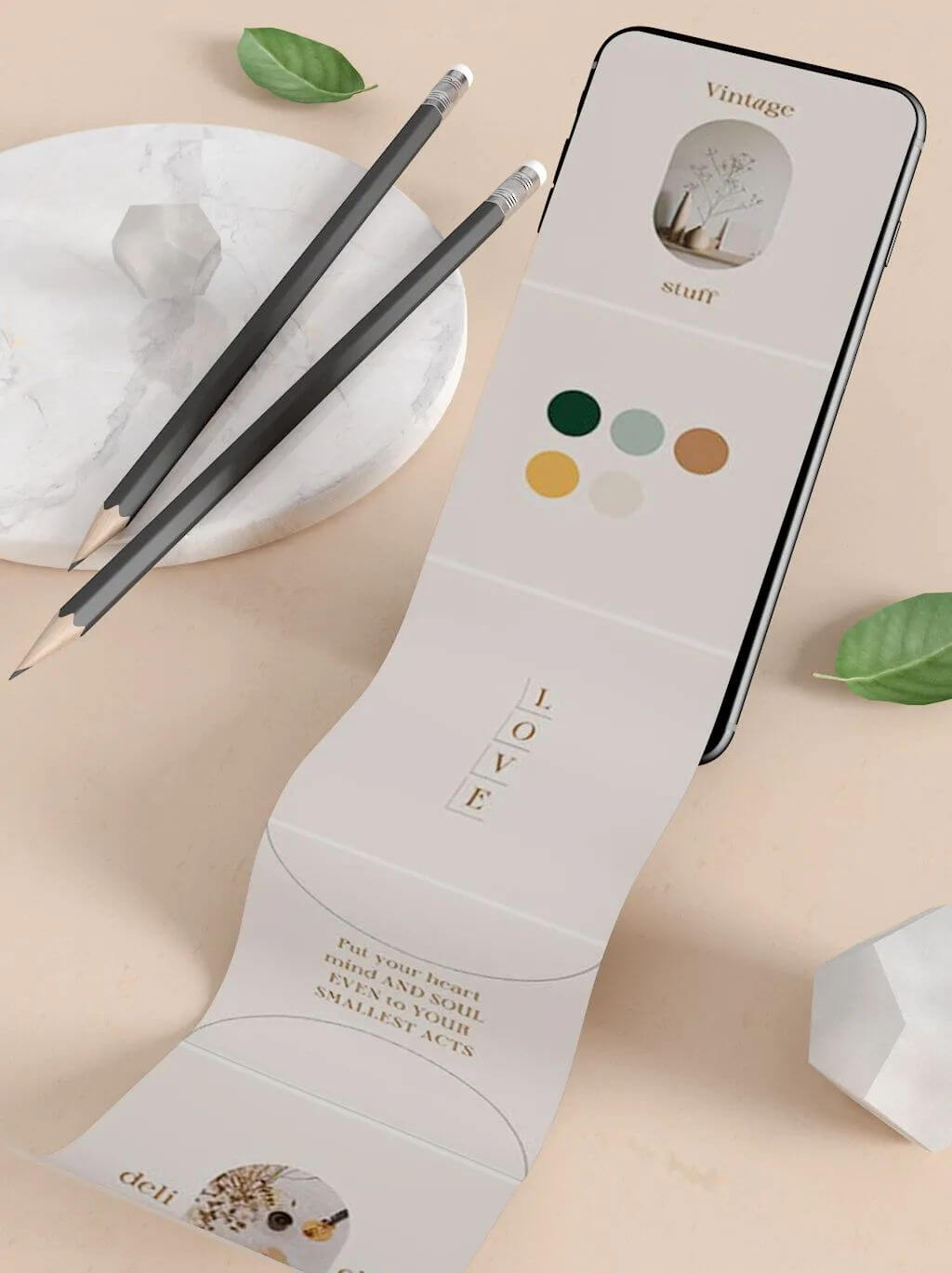 普通的设计作品如何通过样机包装出1000块的逼格?