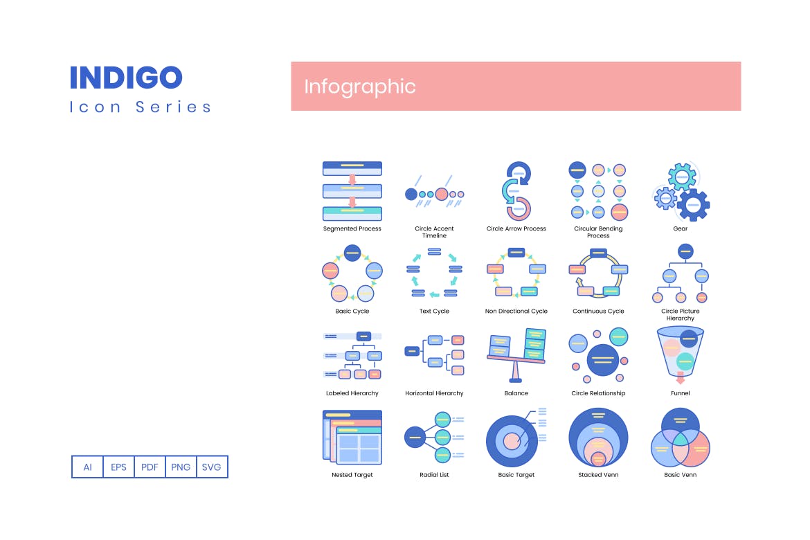 75个信息图表图标ICON素材合集