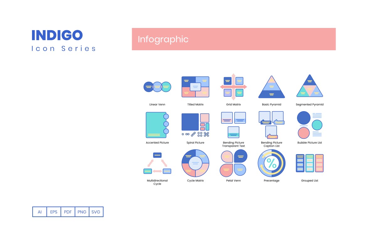75个信息图表图标ICON素材合集