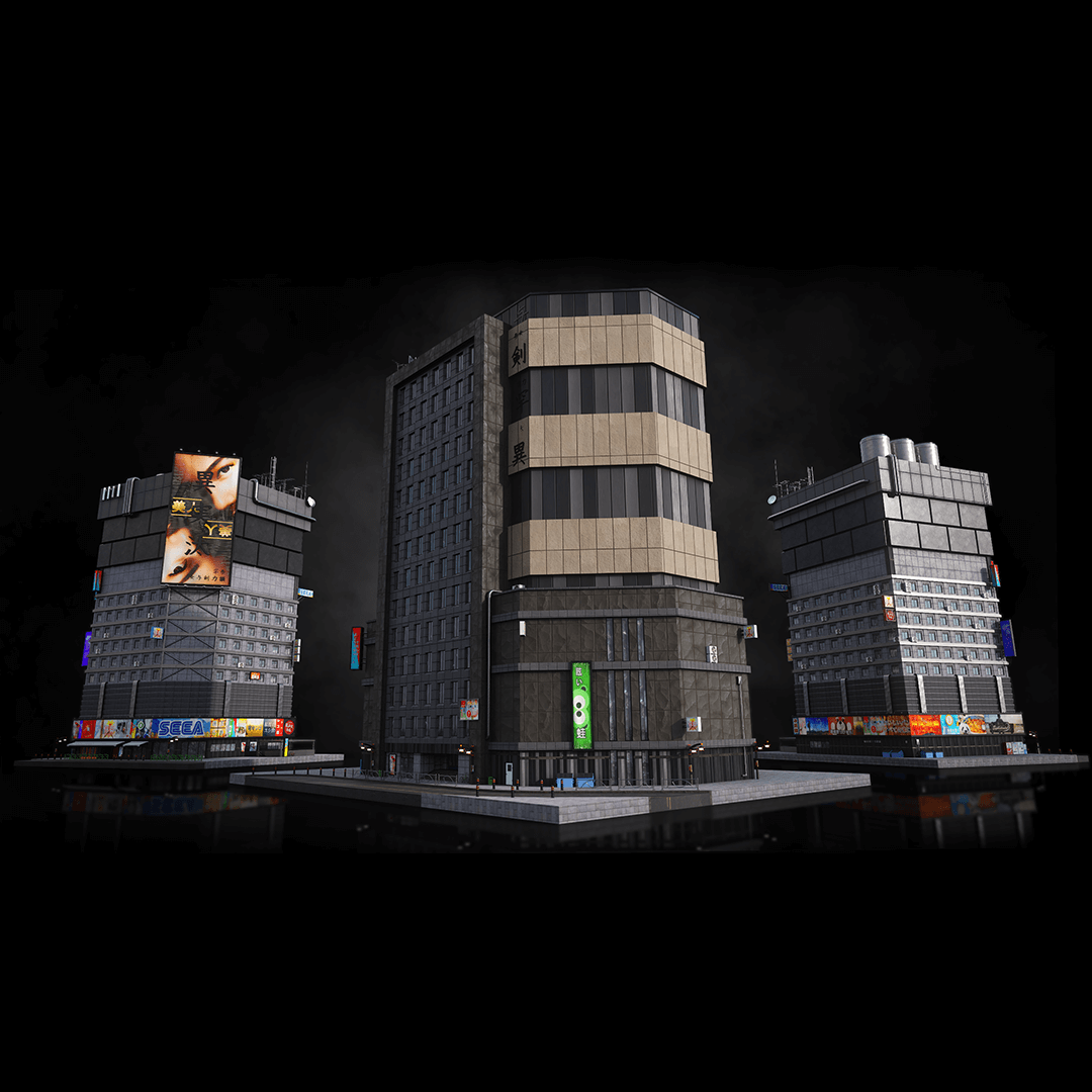 Kitbash3D NeoTokyo2新东京2科幻城市建筑C4D模型素材包