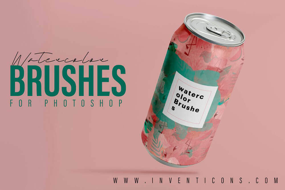 89个高品质水彩艺术PS笔刷素材