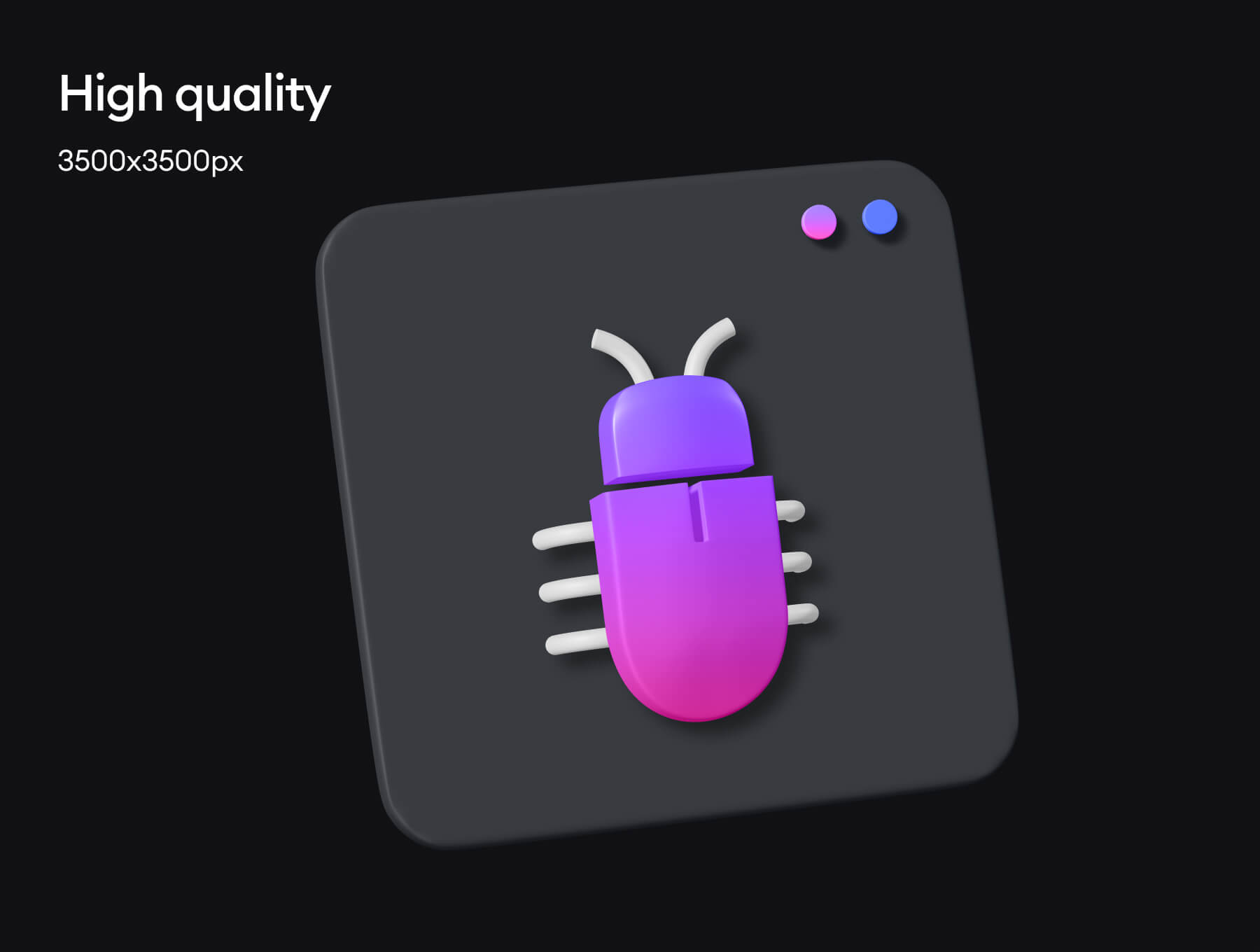 49个超酷安全相关的3D图标素材