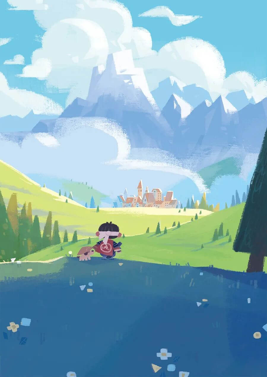 可爱风插画大神！日本插画师AMELICART作品集和笔刷素材包