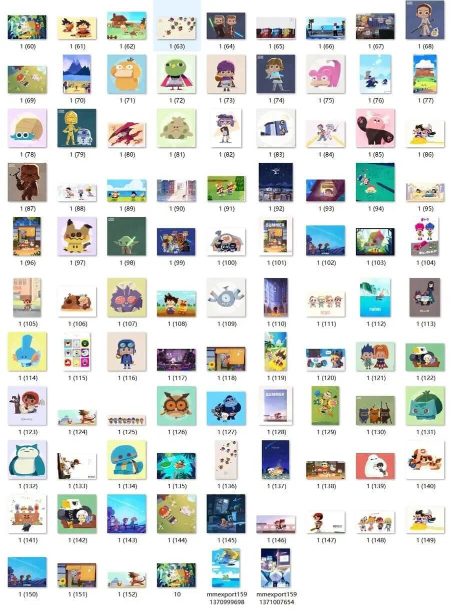 可爱风插画大神！日本插画师AMELICART作品集和笔刷素材包