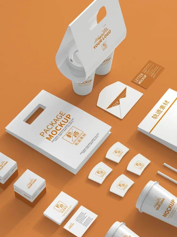 123套甲方想要的高逼格包装样机素材来了，什么行业都有