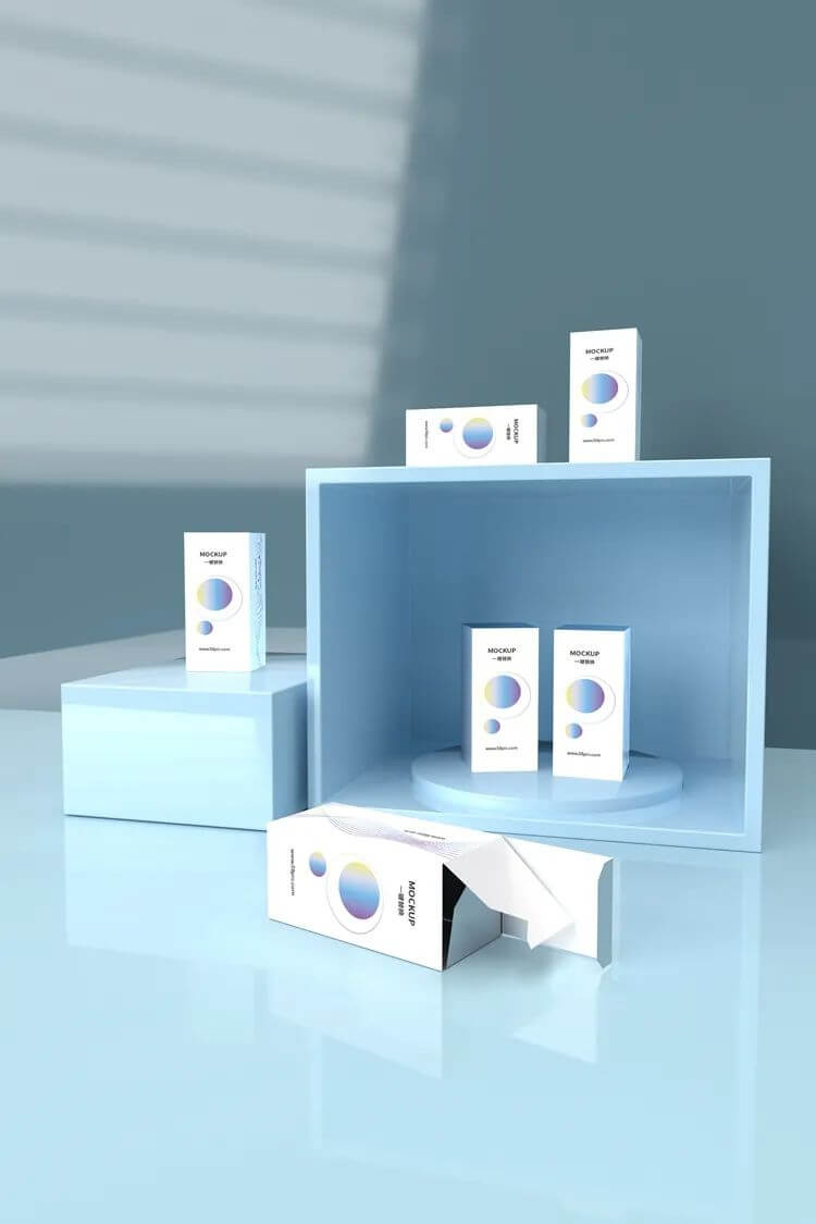 123套甲方想要的高逼格包装样机素材来了，什么行业都有