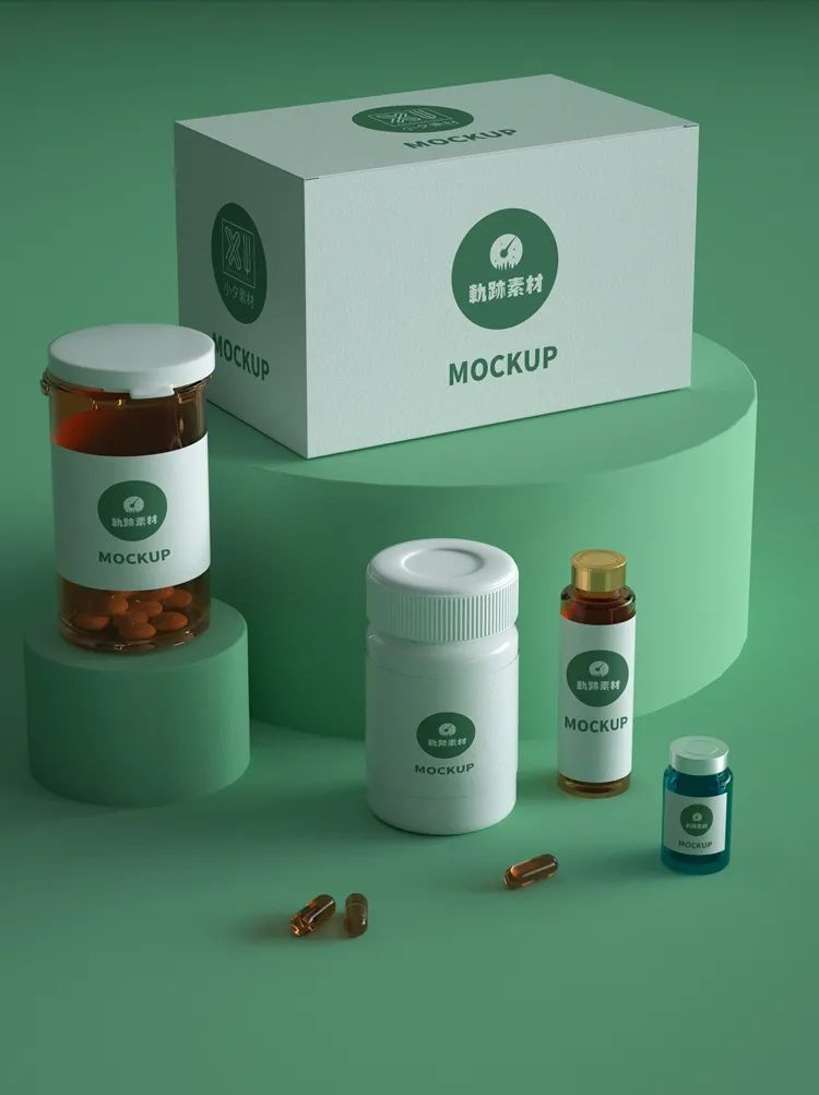 123套甲方想要的高逼格包装样机素材来了，什么行业都有