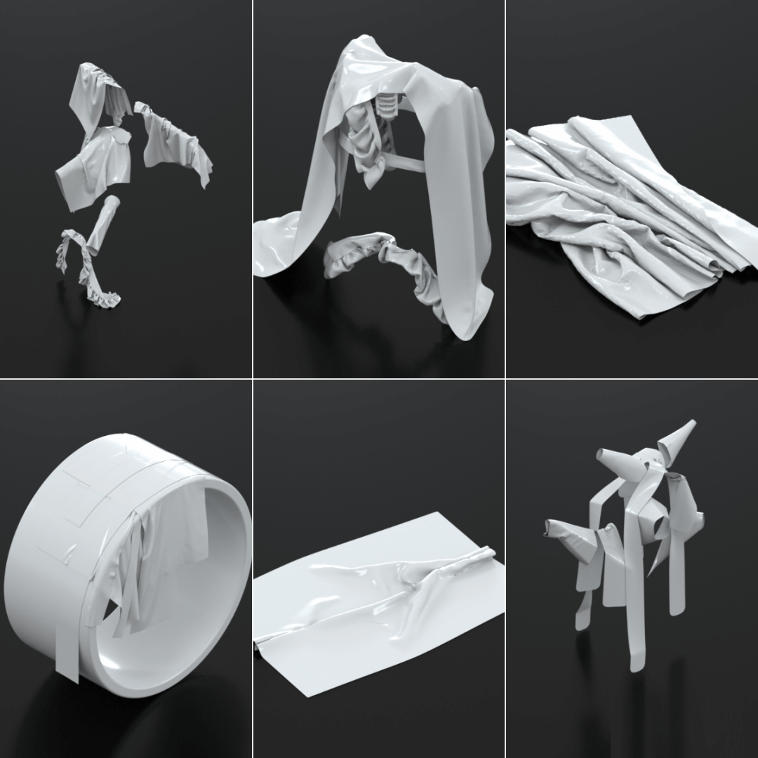 这281款C4D模型素材，用来设计科幻大片简直太酷了！