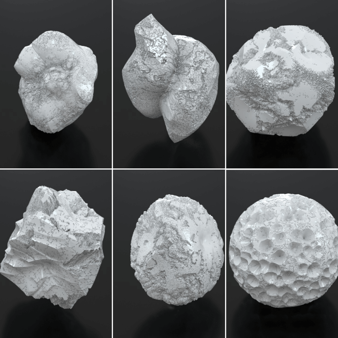 这281款C4D模型素材，用来设计科幻大片简直太酷了！