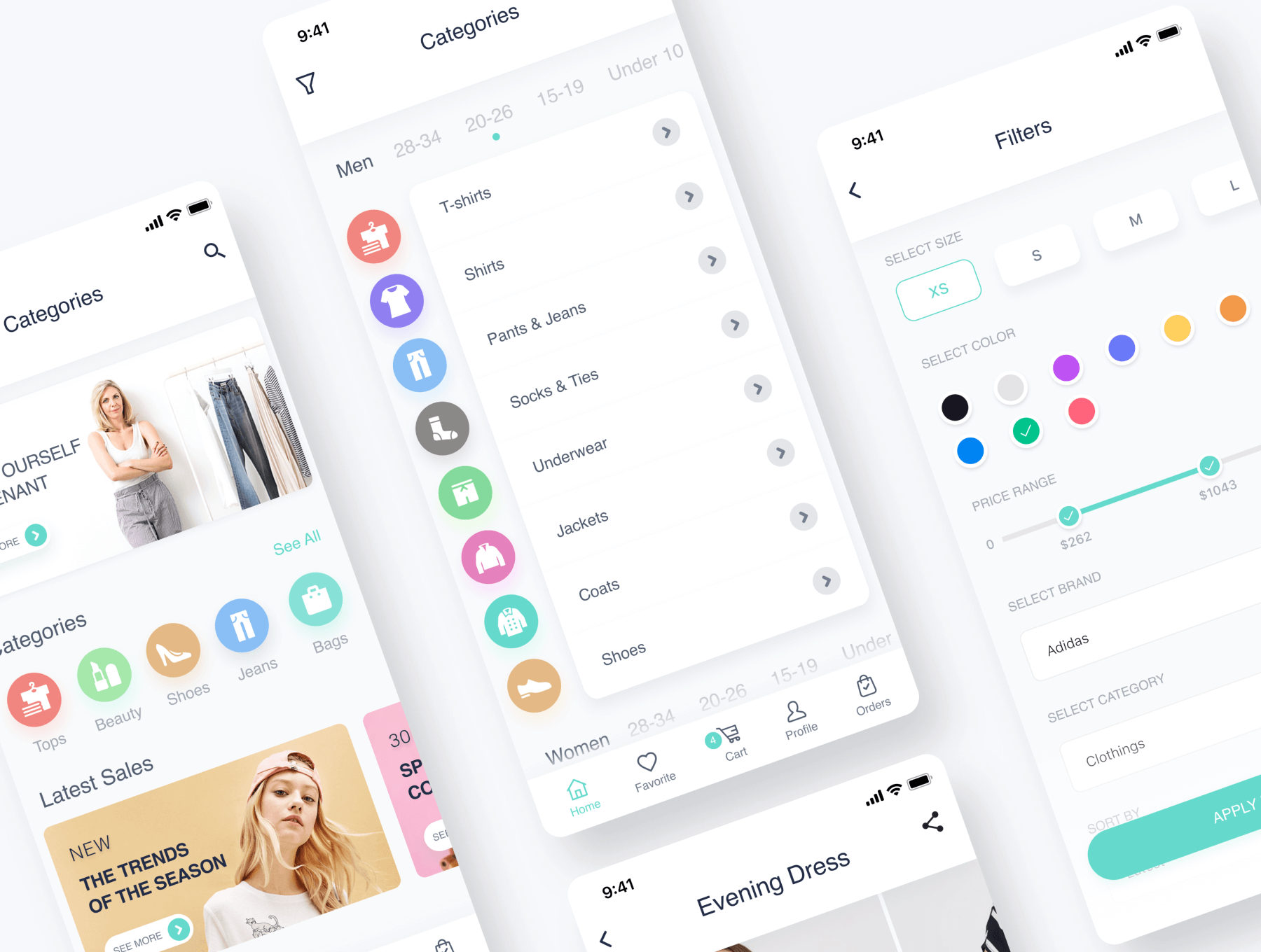 49个网上电子商务网上购物APP UI KIT界面