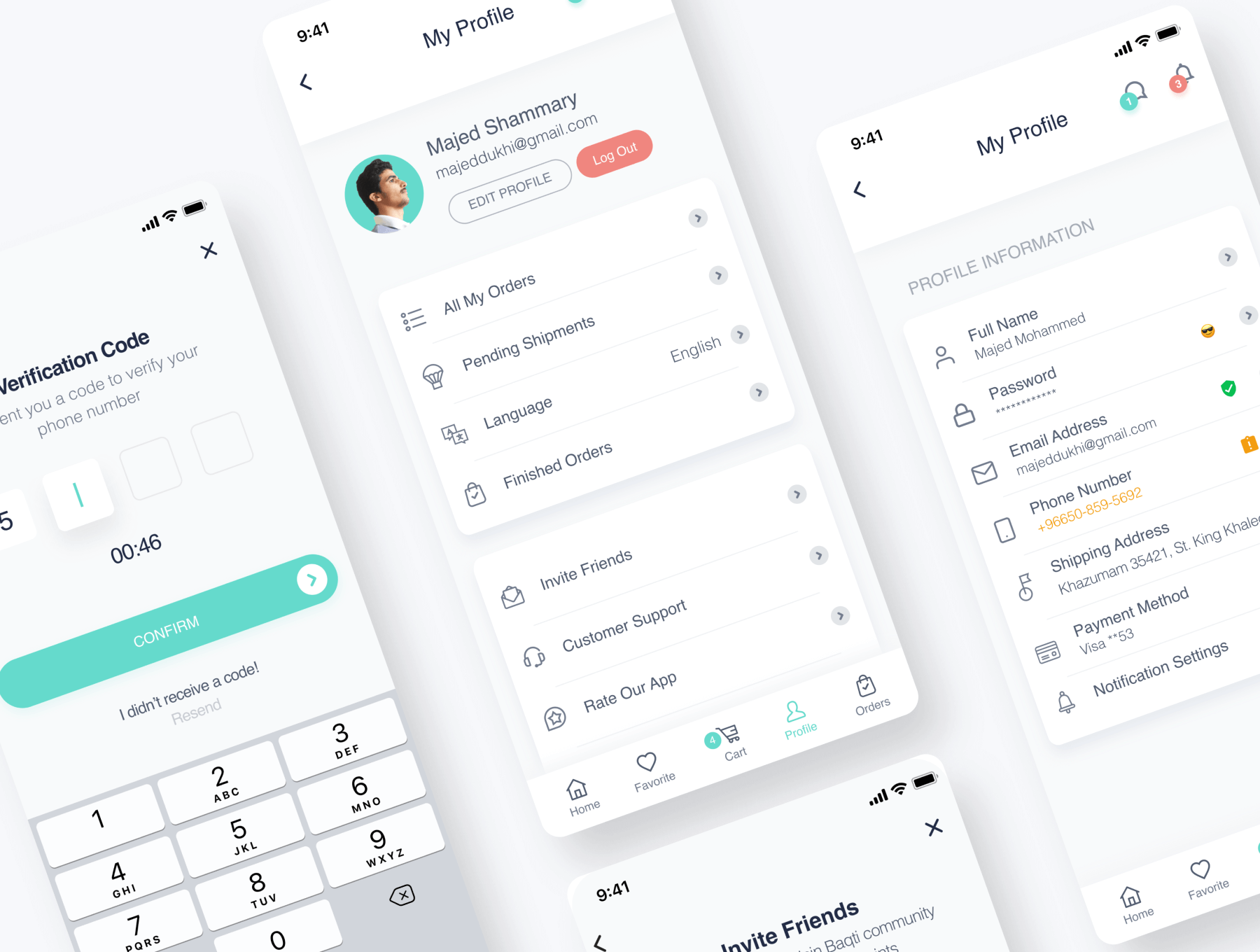 49个网上电子商务网上购物APP UI KIT界面