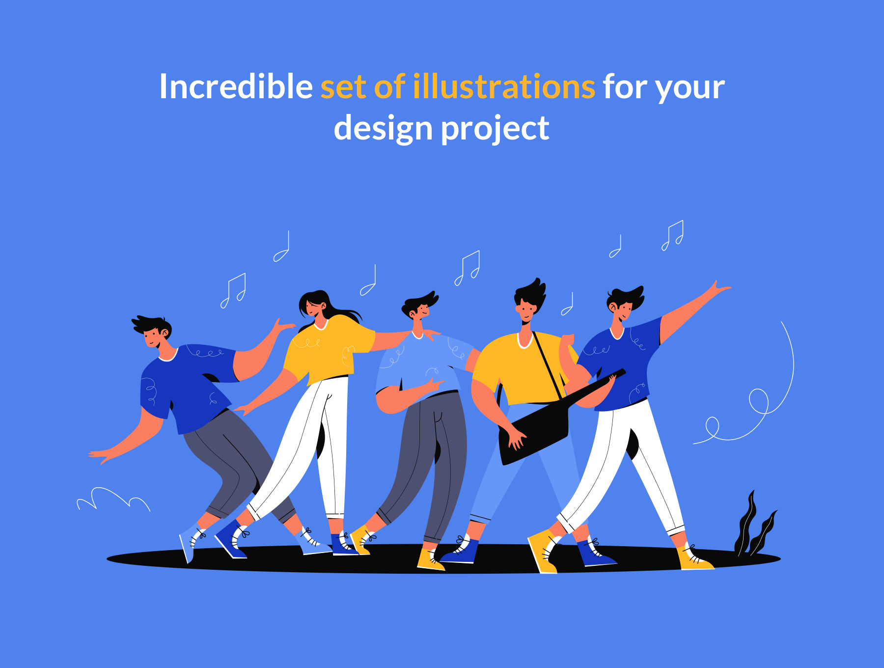 12个团队管理工作场景插图素材