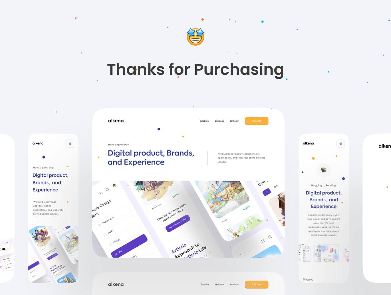 一套简洁高品质登录页面APP UI KIT素材包