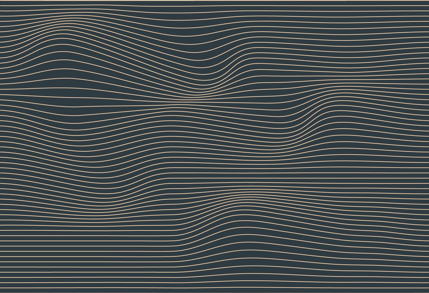 20个高端抽象波浪线procreate笔刷集合