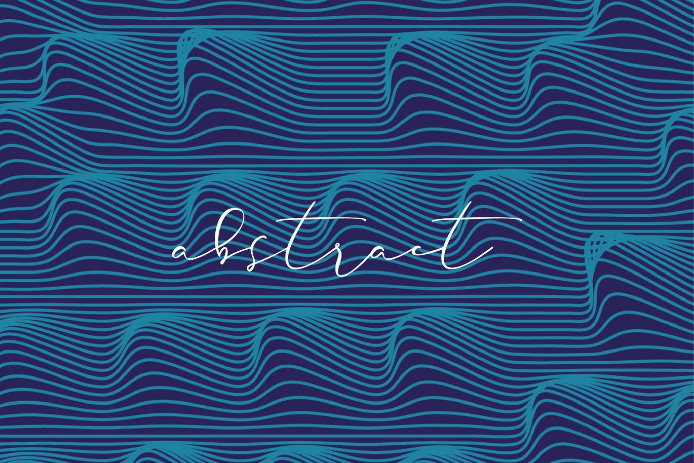 20个高端抽象波浪线procreate笔刷集合