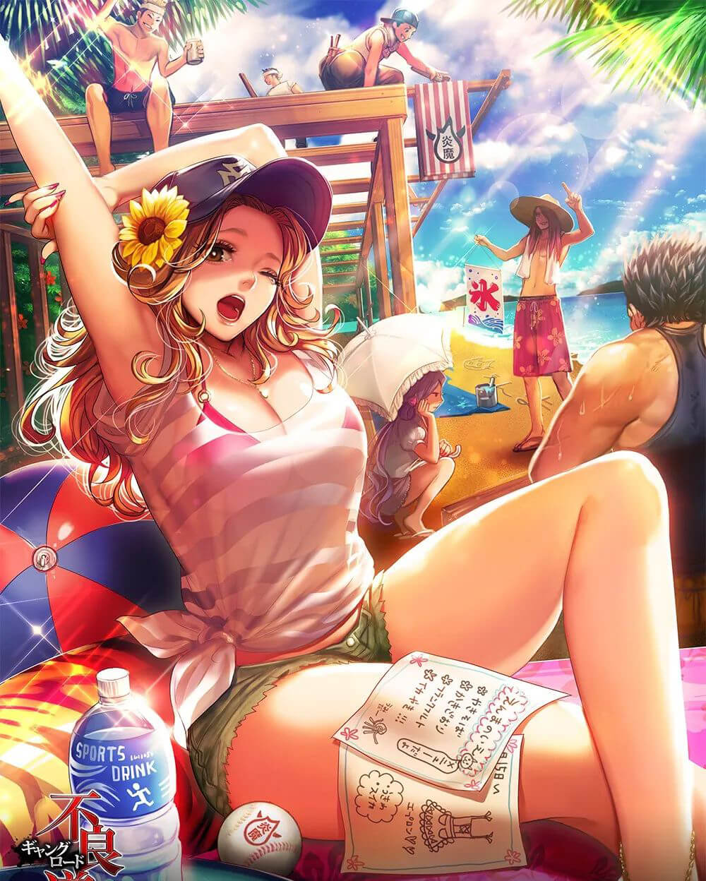 会用光影效果的插画设计师有多强？作品轻松破万赞